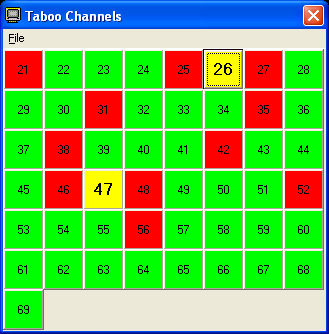 Taboo TV Channel Calculator Taboo TV Channel Calculator
